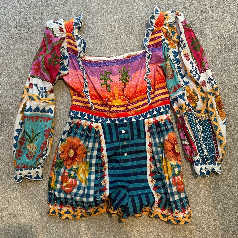 Like new! Farm Rio Romper